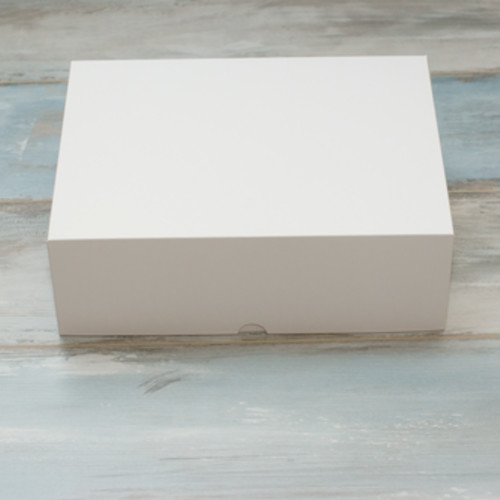 Коробка для 12 капкейков (VM) стандартная, цвет - белый