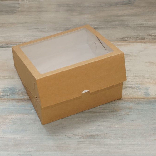 Коробка для зефира (VM) см с окном 