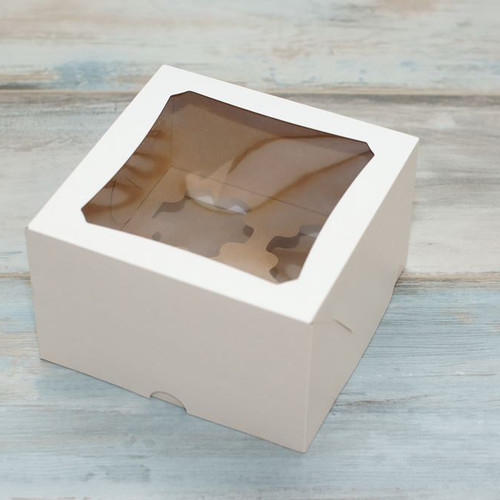 Коробка для 4 капкейков (VM) 